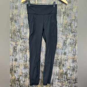 Lululemon Time To Sweat Crop 23” Black Size 2